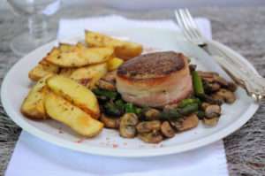 Receta medallones de filete