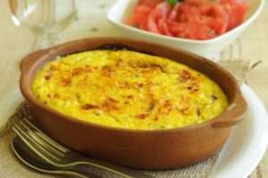 Pastel de choclo vegetariano